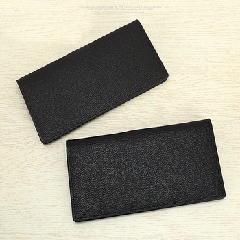 Muški dugi novčanik, sintetička koža, jednobojni dizajn, baršunasta podstava, zaštita od krađe