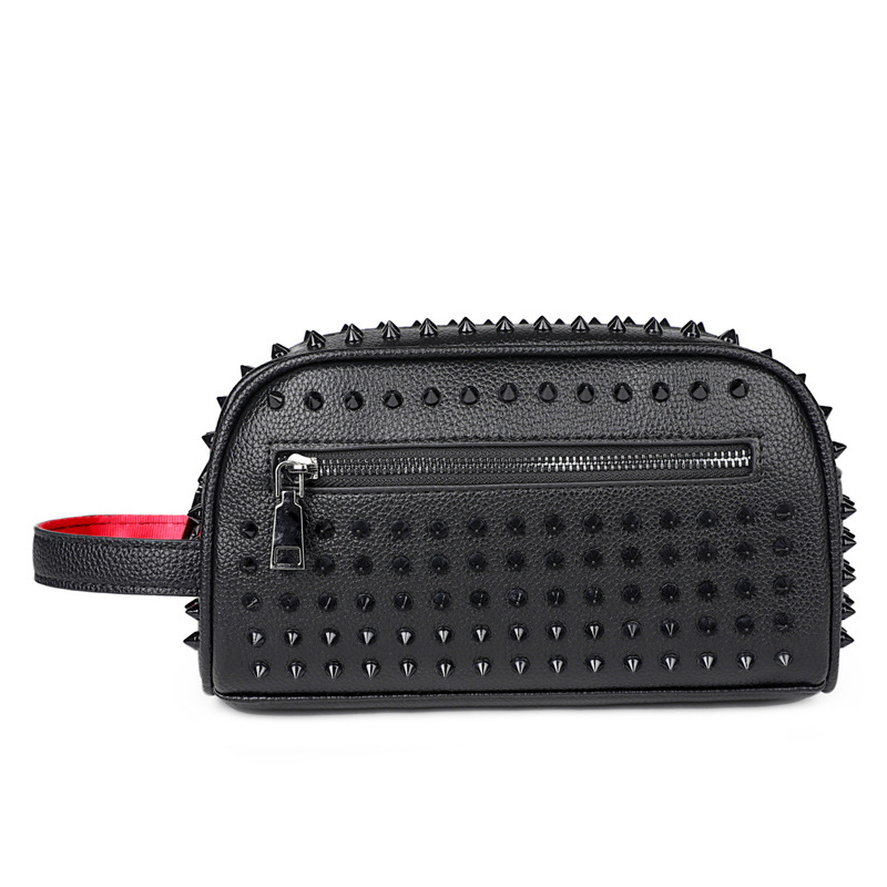 Muška PU clutch torbica, ulični stil, podstava od poliester, marka Lian yun