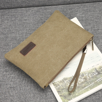 Zeyang vászon férfi kézitáska - nagy kapacitású, bélés vászon, üzleti út céljára