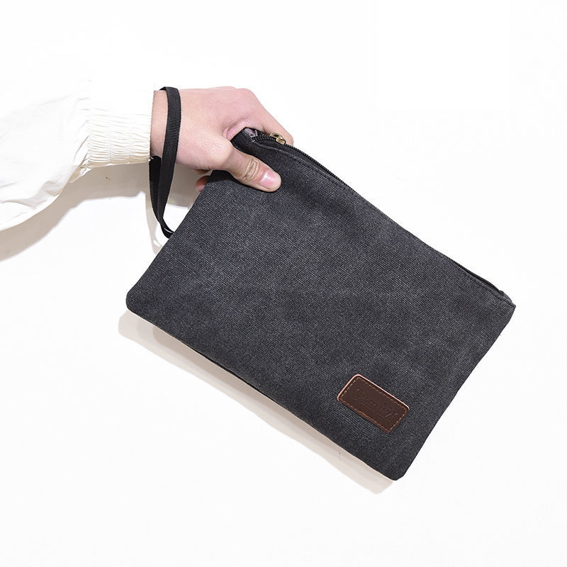 Zeyang vászon férfi kézitáska - nagy kapacitású, bélés vászon, üzleti út céljára