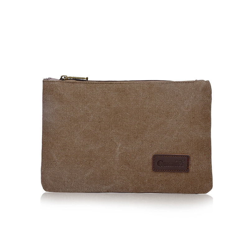 Zeyang vászon férfi kézitáska - nagy kapacitású, bélés vászon, üzleti út céljára