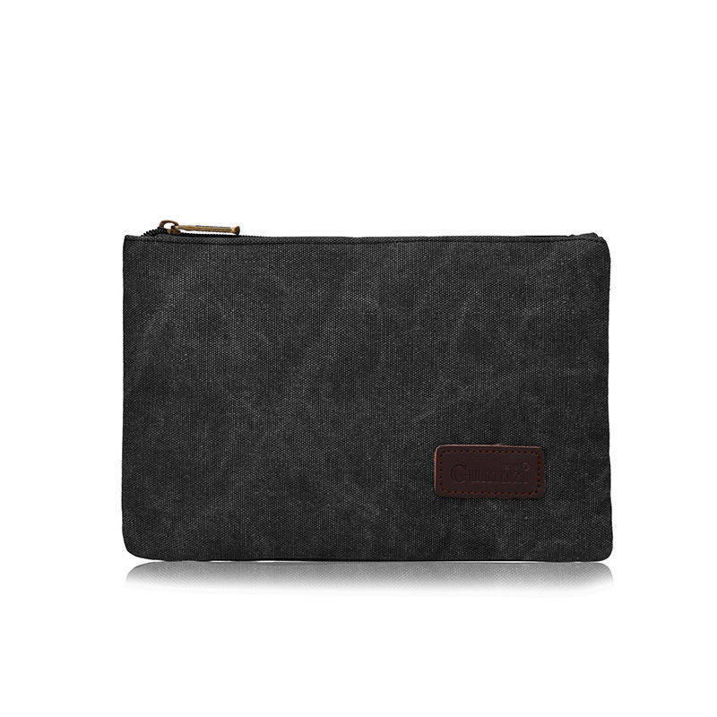 Zeyang vászon férfi kézitáska - nagy kapacitású, bélés vászon, üzleti út céljára