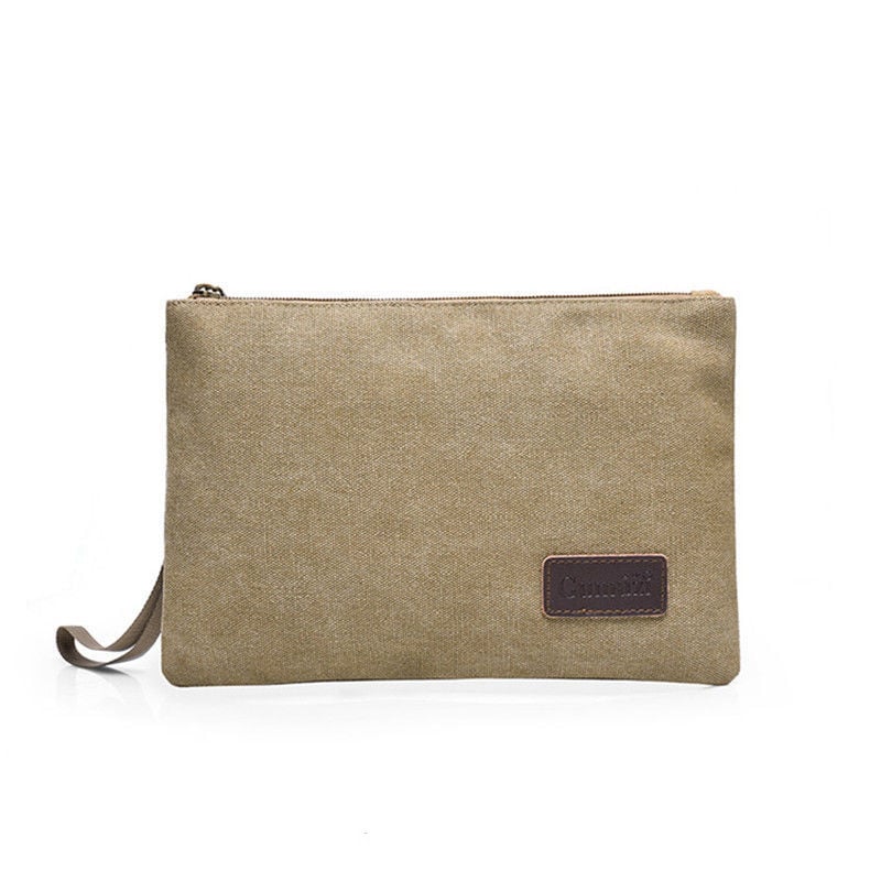 Zeyang vászon férfi kézitáska - nagy kapacitású, bélés vászon, üzleti út céljára