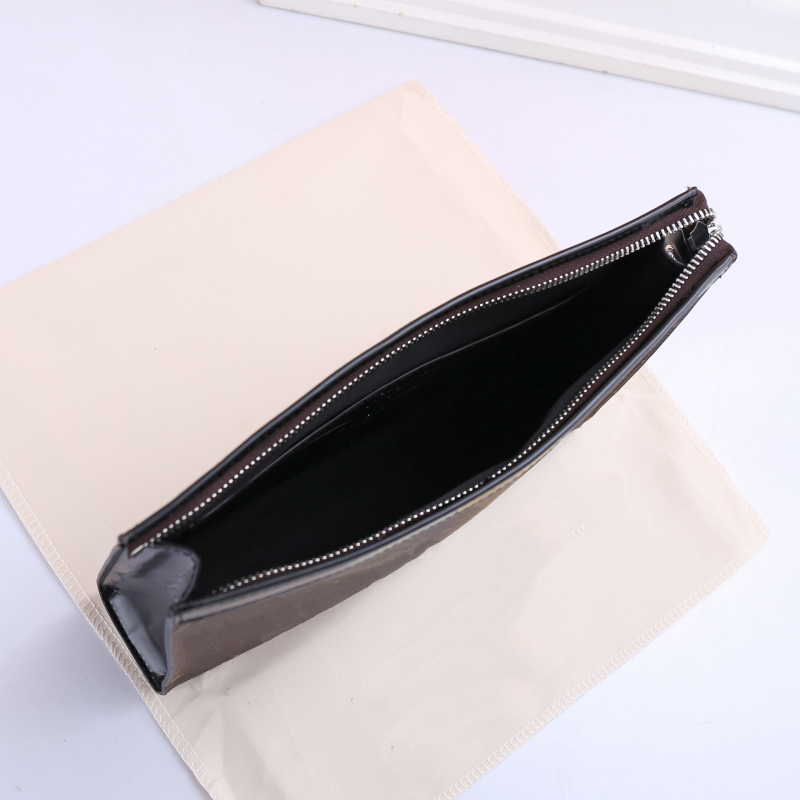 Férfi PU clutch táska poliészter béléssel, tavasz 2024 kiadás, mindennapi használatra