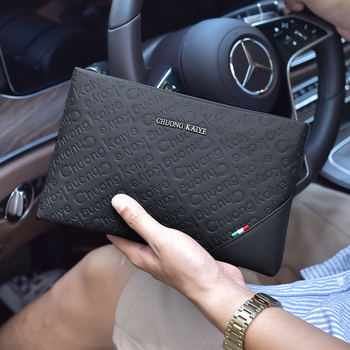 Muška clutch torba PVC | stil za poslovna putovanja | ultra lagana, otporna na habanje, pogodna za pohranu | ChuongKaiye