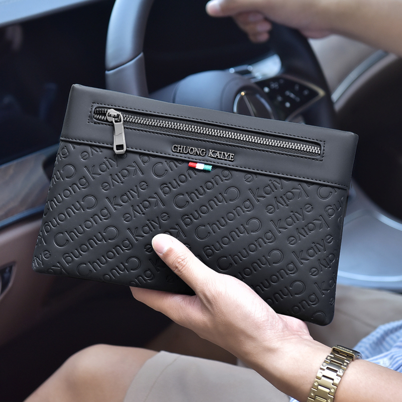 Muška clutch torba PVC | stil za poslovna putovanja | ultra lagana, otporna na habanje, pogodna za pohranu | ChuongKaiye