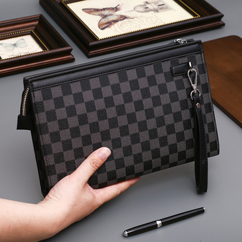 Muška clutch torba Dibolo, ulični stil, PVC, geometrijski uzorak