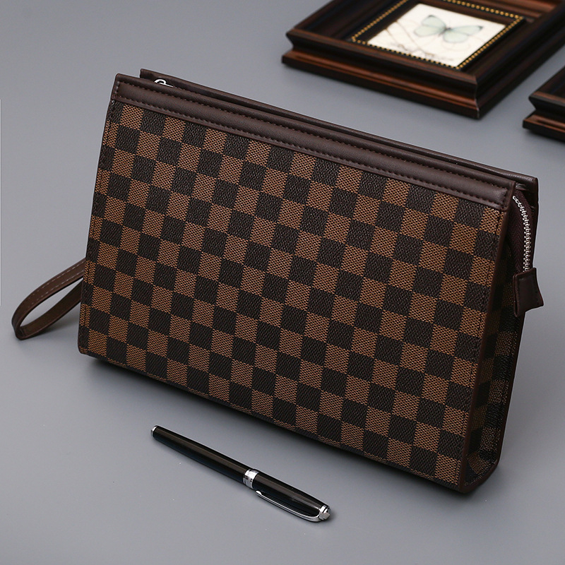 Muška clutch torba Dibolo, ulični stil, PVC, geometrijski uzorak