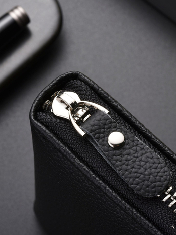 Θήκη καρτών RFID με Αντι-κλοπή, PU Υλικό, Ακορντεόν Διάταξη, Μοτίο Λίτσι, Sabri, Unisex
