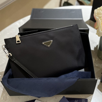 Pánska nylonová clutch taška s polyesterovou podšívkou pre obchodné cestovanie