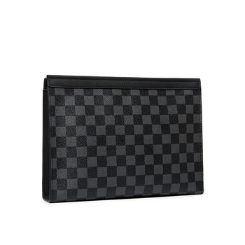 Muška clutch torba, karirani uzorak, najlonska podstava, vodootporna, za svakodnevnu upotrebu