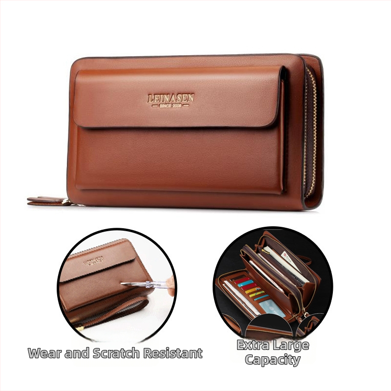 Raynason muška clutch torba od PU kože, poslovni putni stil, vodootporna, model A82