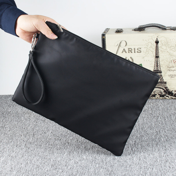 Muška clutch torba od najlona Oxford za poslovna putovanja, klasičan dizajn, unutarnji džep sa zipom i podstava od poliester-pamuka