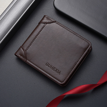 Portofel bărbătesc din PU, toate într-unul pentru permis și carduri, multifuncțional, rezistent la apă, extensibil, Moonlight Moria