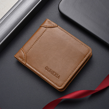 Portofel bărbătesc din PU, toate într-unul pentru permis și carduri, multifuncțional, rezistent la apă, extensibil, Moonlight Moria