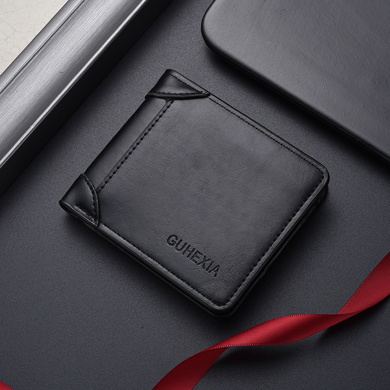 Portofel bărbătesc din PU, toate într-unul pentru permis și carduri, multifuncțional, rezistent la apă, extensibil, Moonlight Moria