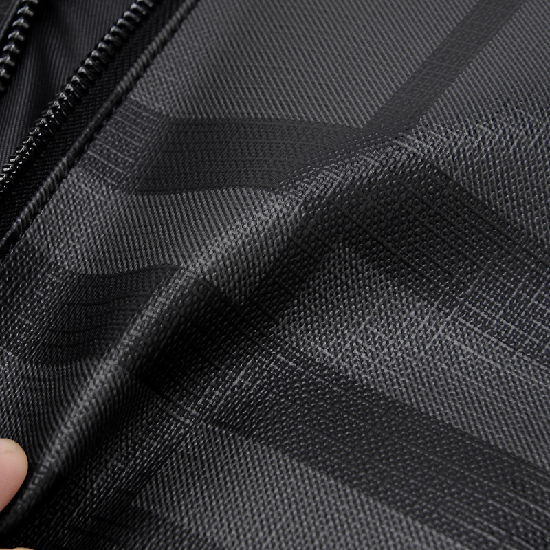 Vyrų PVC clutch rankinė, miesto paprastumo stilius, dryžių raštas, atspari vandeniui ir dėvėjimui, poliesterio vidus