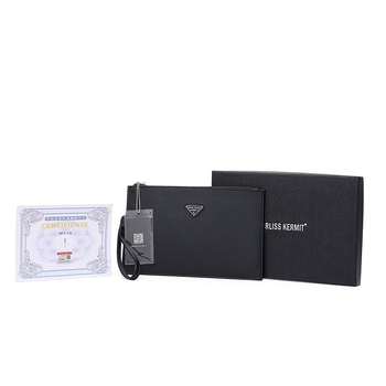 Vyriska clutch rankinė iš Oxford audinio, poliesterio pamušalas, 2025 m. pavasaris, verslo kelionėms