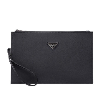 Vyriska clutch rankinė iš Oxford audinio, poliesterio pamušalas, 2025 m. pavasaris, verslo kelionėms