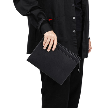 Vyrų PU clutch krepšys – verslo kelionės stilius, poliesterio vidus