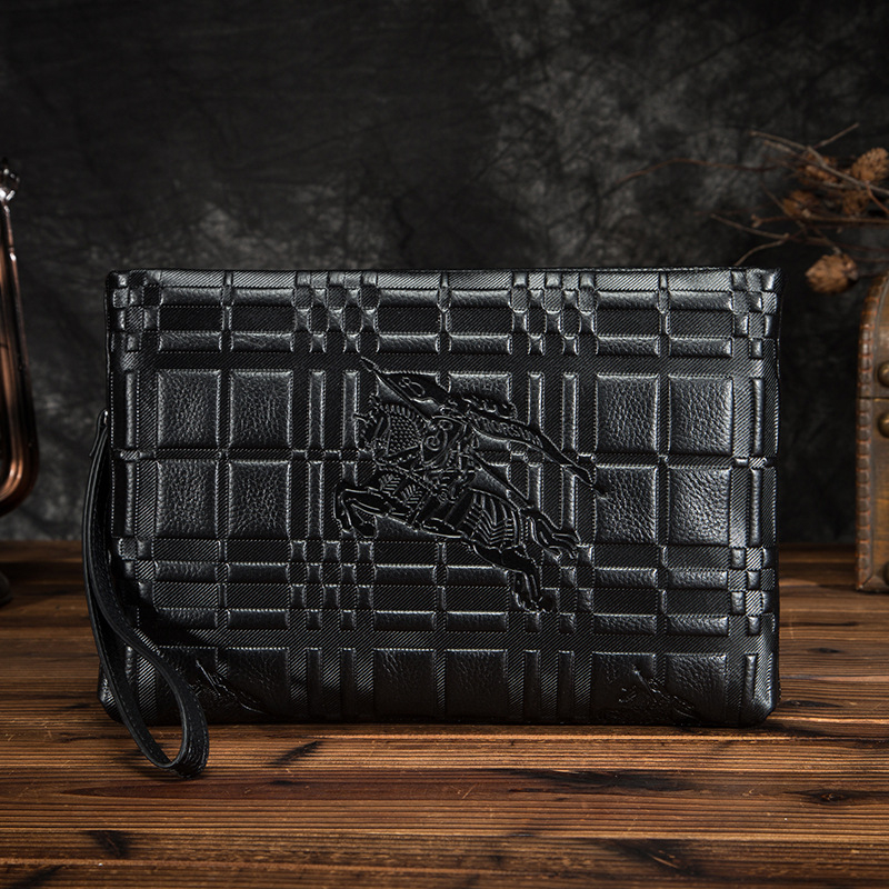 Vyrų rankinė - daugiafunkcinė, didelė talpa, natūrali oda, pirmojo sluoksnio karvės oda, atspari dėvėjimuisi, gyvūnų raštas