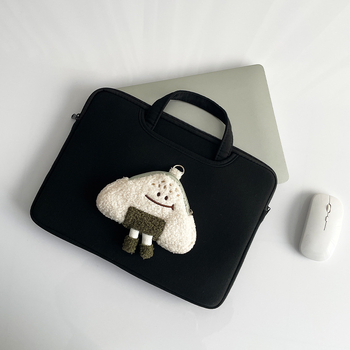 Sieviešu klēpjdatora soma, poliesters, jauniešu augstskolas stils, rīsu bumbiņu raksts, zīmols Zhi ge