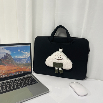 Sieviešu klēpjdatora soma, poliesters, jauniešu augstskolas stils, rīsu bumbiņu raksts, zīmols Zhi ge