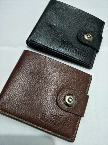Novčanik Litchi Buckle, PU koža, 1 preklop, magnetsko kopčanje, unutarnji pretinci za banknote, kartice i ID