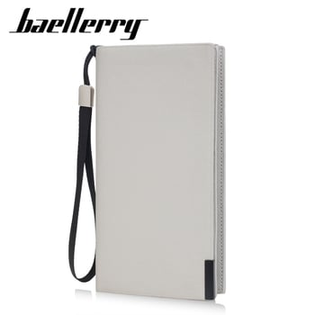 Baellerry muški dugi novčanik, PU materijal, ručna narukvica, velika kapaciteta, podstava od poliestera, zaštita od krađe