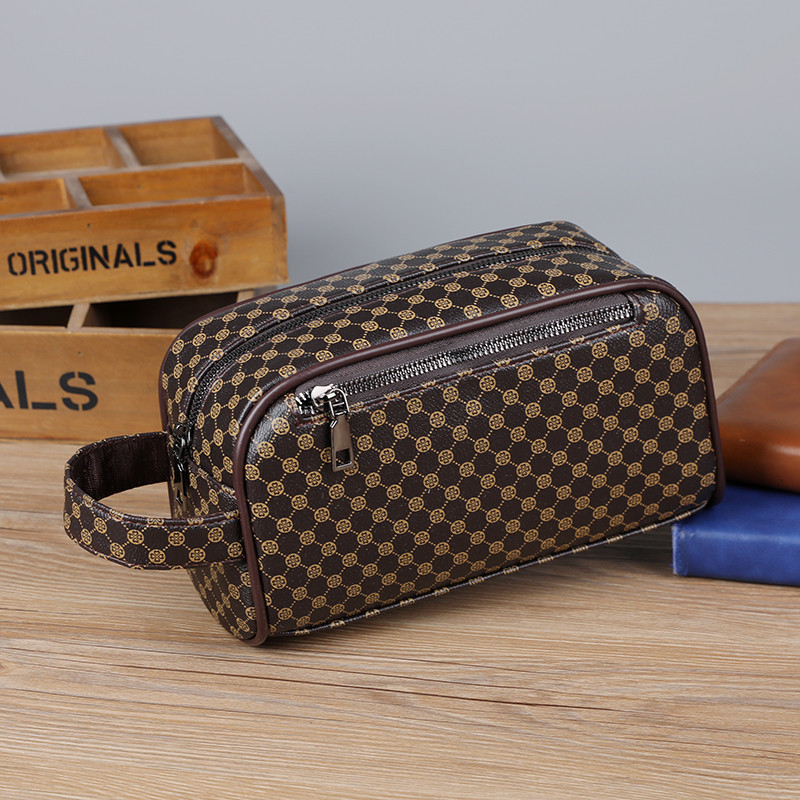 Vyrų klutch krepšys japonų stiliaus iš PU odos, didelė talpa, minkšta oda, miesto dizainas