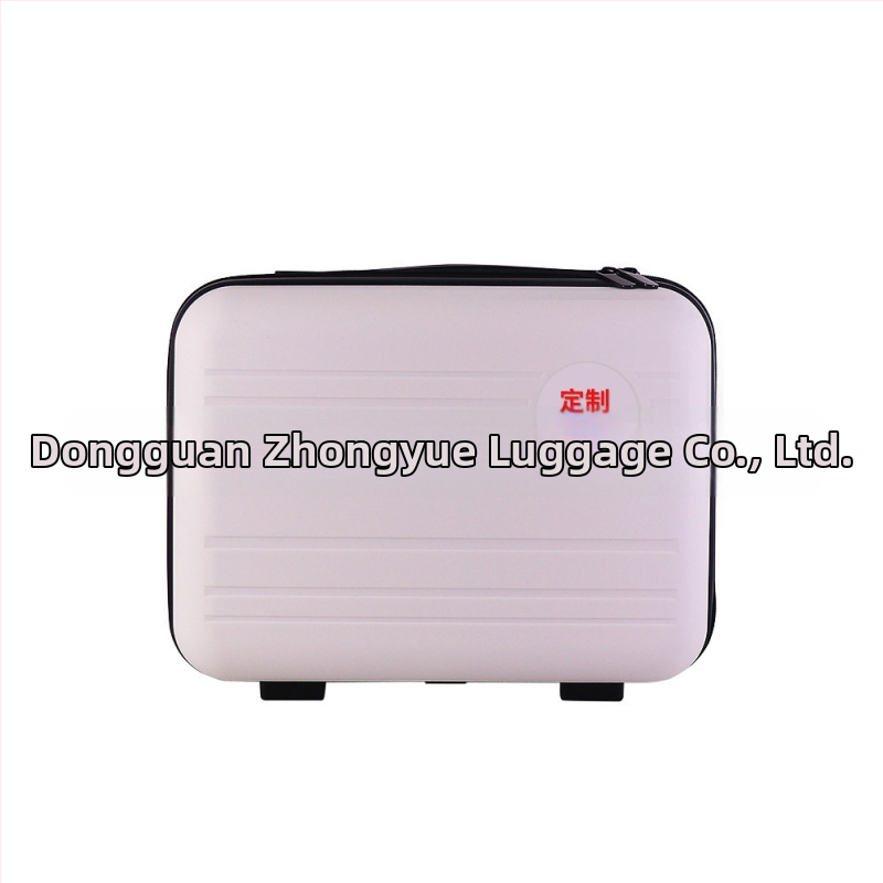 Ceļojumu kosmētikas soma no ABS materiāla, ūdensizturīga, rāvējslēdzējs, vienvirziena ratiem, parasta paroles slēdzene