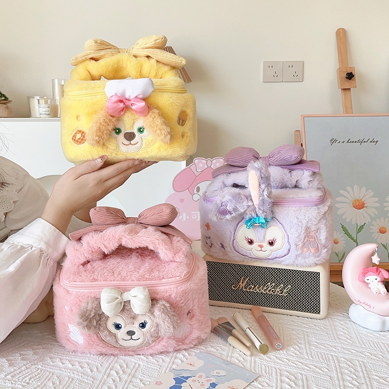 Μαλακή θήκη μακιγιάζ με σχέδιο κινουμένων σχεδίων, επεκτάσιμος σχεδιασμός, επένδυση πολυεστέρα