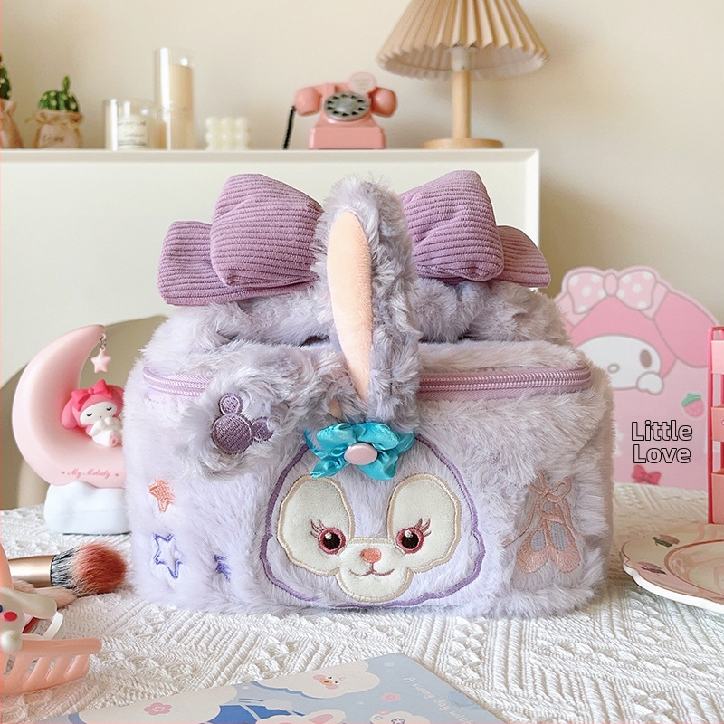 Μαλακή θήκη μακιγιάζ με σχέδιο κινουμένων σχεδίων, επεκτάσιμος σχεδιασμός, επένδυση πολυεστέρα