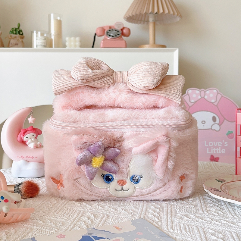 Μαλακή θήκη μακιγιάζ με σχέδιο κινουμένων σχεδίων, επεκτάσιμος σχεδιασμός, επένδυση πολυεστέρα