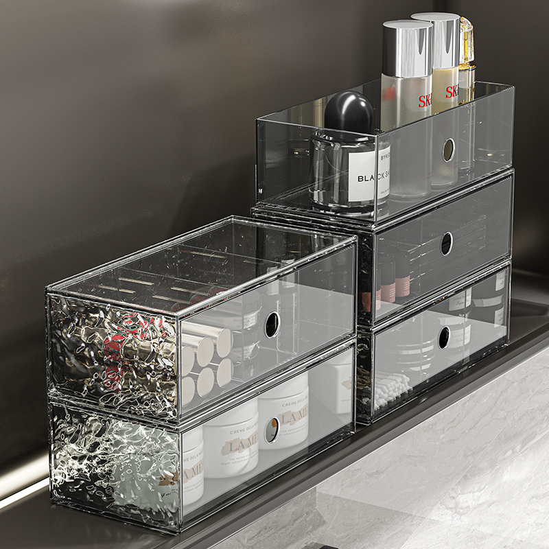 Огледален шкаф-органайзер за баня, козметика и червила, PET материал, луксозен стил, възможност за печат на лого, 2023 година