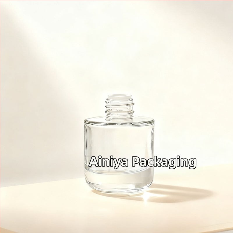 Μπουκάλι σταγονόμετρο από φυσητό γυαλί με κυλινδρικό επίπεδο ώμο για αιθέριο έλαιο; φινιρίσματα επιφάνειας: ψεκασμός επίστρωσης, θερμή σφράγιση, ηλεκτροπλατίωση; διαθέσιμες επιλογές προσαρμογής.