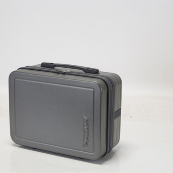 Etui de depozitare pentru machiaj - Portabil ABS, Închidere cu fermoar, Model simplu, Design de mână, Pentru uz casnic.