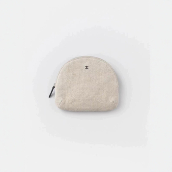 Τσαντάκι καλλυντικών από βαμβάκι και λινό, αναπνεύσιμο, unisex, καθημερινής χρήσης, Άνοιξη 2025