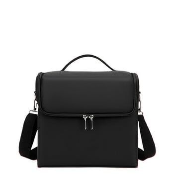 Cutie impermeabilă, cu mai multe compartimente, pentru cosmetică, manichiură și microblading sprâncene