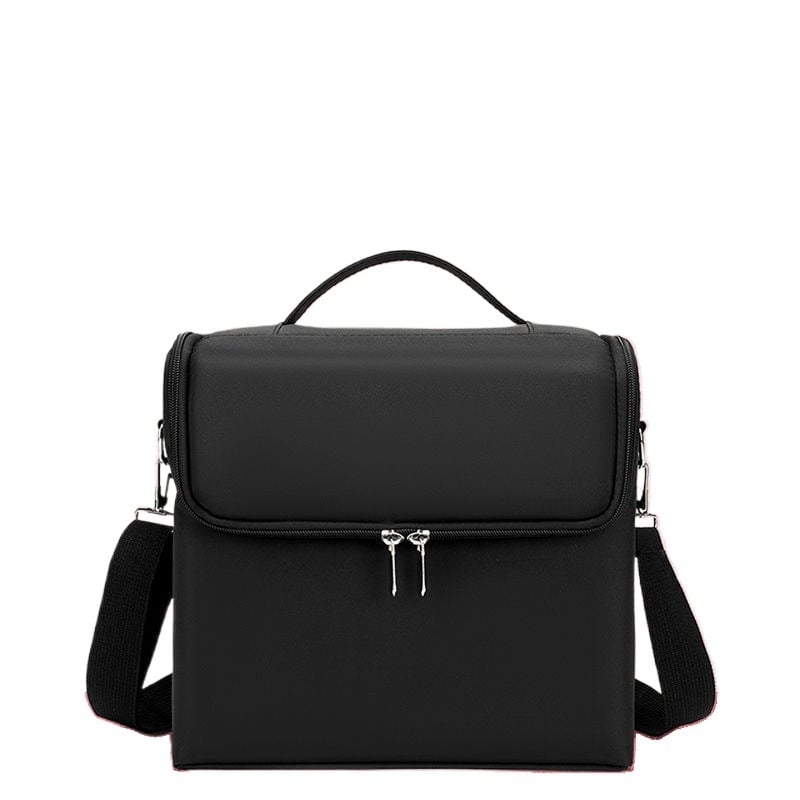 Cutie impermeabilă, cu mai multe compartimente, pentru cosmetică, manichiură și microblading sprâncene