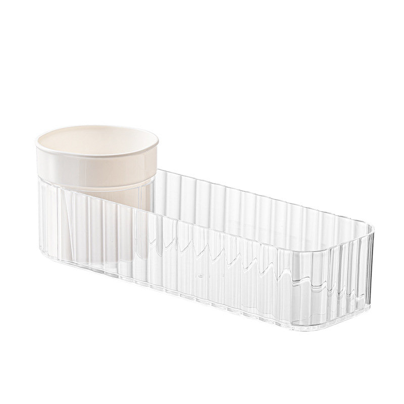 Nachuan Въртящ се шкаф за огледало за съхранение, прозрачен, PS+PP, лого отпечатано, персонализируемо, пускане през 2025 г.