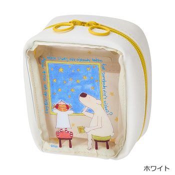 Geantă de machiaj și husă de depozitare pentru căști și cabluri — PVC, stil urban minimalist, pentru femei, uz casnic