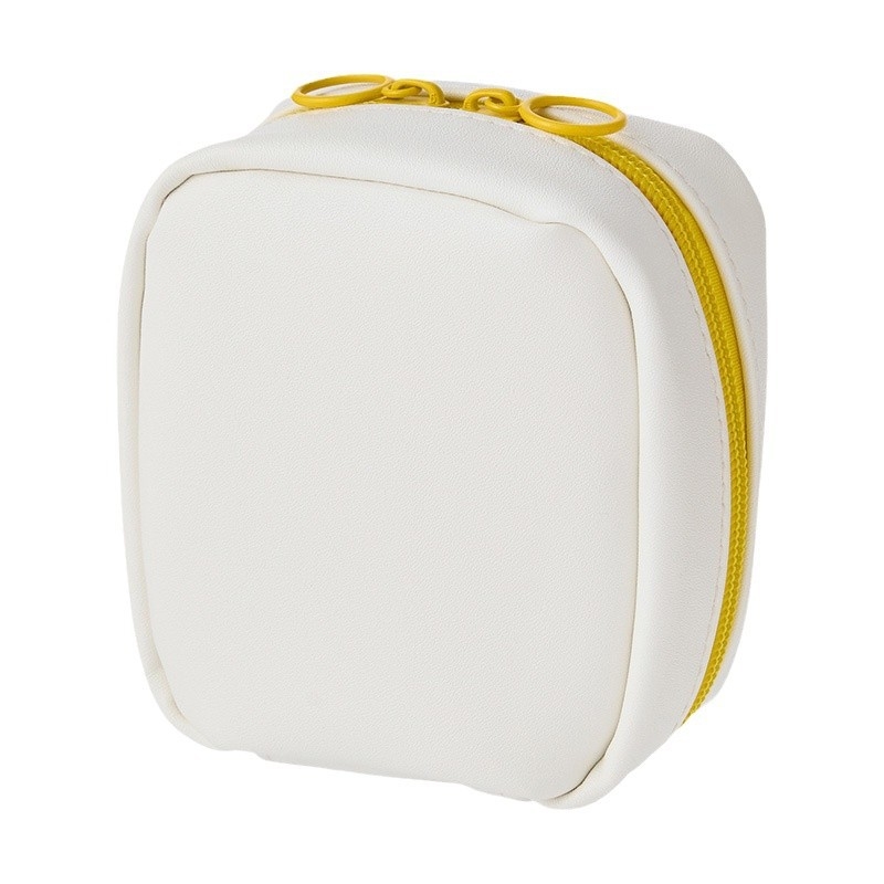 Geantă de machiaj și husă de depozitare pentru căști și cabluri — PVC, stil urban minimalist, pentru femei, uz casnic