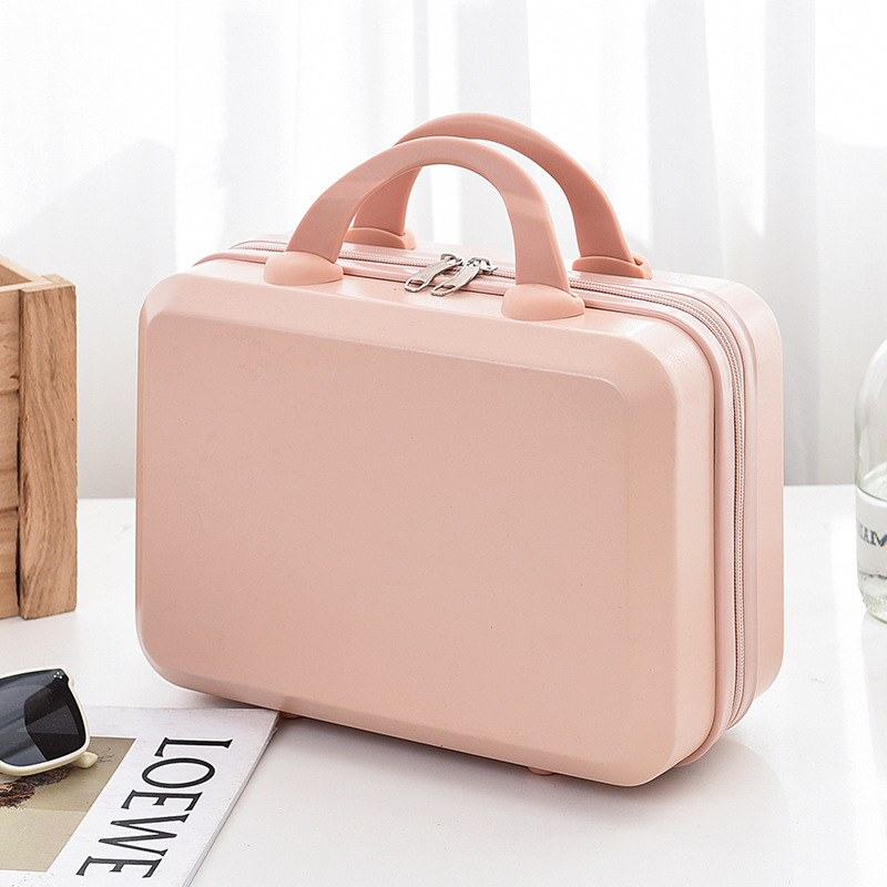 Unisex pārnēsājamā kosmētikas soma | ABS+PC ūdensizturīga ar rāvējslēdzēju, Modelis 009, slēdzama ar atslēgu, drukājams logotips