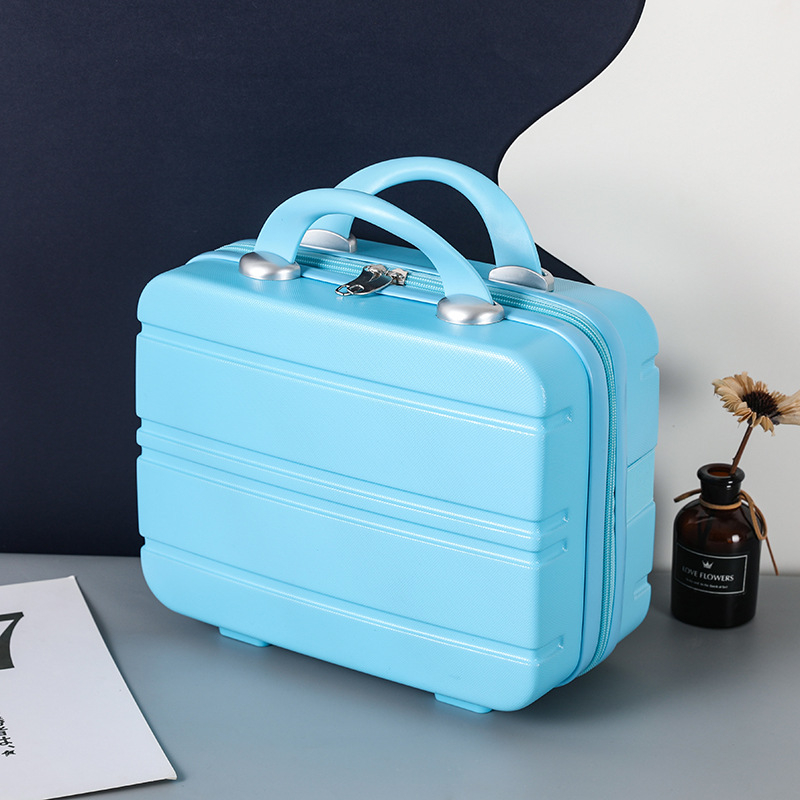 Rokas bagāžas koferis, ABS materiāls, ūdensizturīgs, rāvējslēdzēja atvērums, vienvirziena ritenis, modelis B03