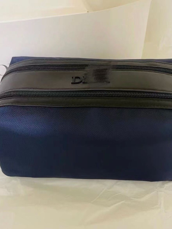 Dijia Wilderness sorozat dupla cipzáras neszesszer, nagy kapacitású, PU anyag, nylon bélés, uniszex, vízálló