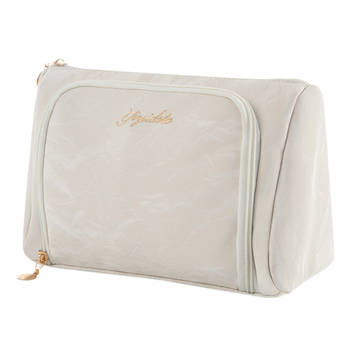 Make-up taška na uloženie štetcov, PU materiál, PU podšívka, jednotný vzor, vodeodolná, zips