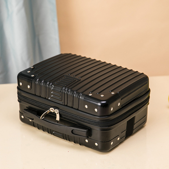 Kosmētikas soma ceļojumiem, ABS materiāls, ūdensizturīgs, rāvējslēdzēja atvērums, universālie rati, svars 50