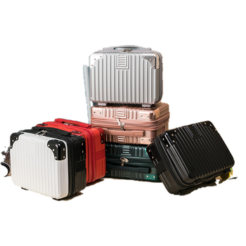 Kosmētikas soma ceļojumiem, ABS materiāls, ūdensizturīgs, rāvējslēdzēja atvērums, universālie rati, svars 50