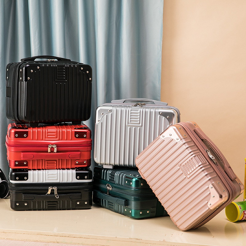 Kosmētikas soma ceļojumiem, ABS materiāls, ūdensizturīgs, rāvējslēdzēja atvērums, universālie rati, svars 50